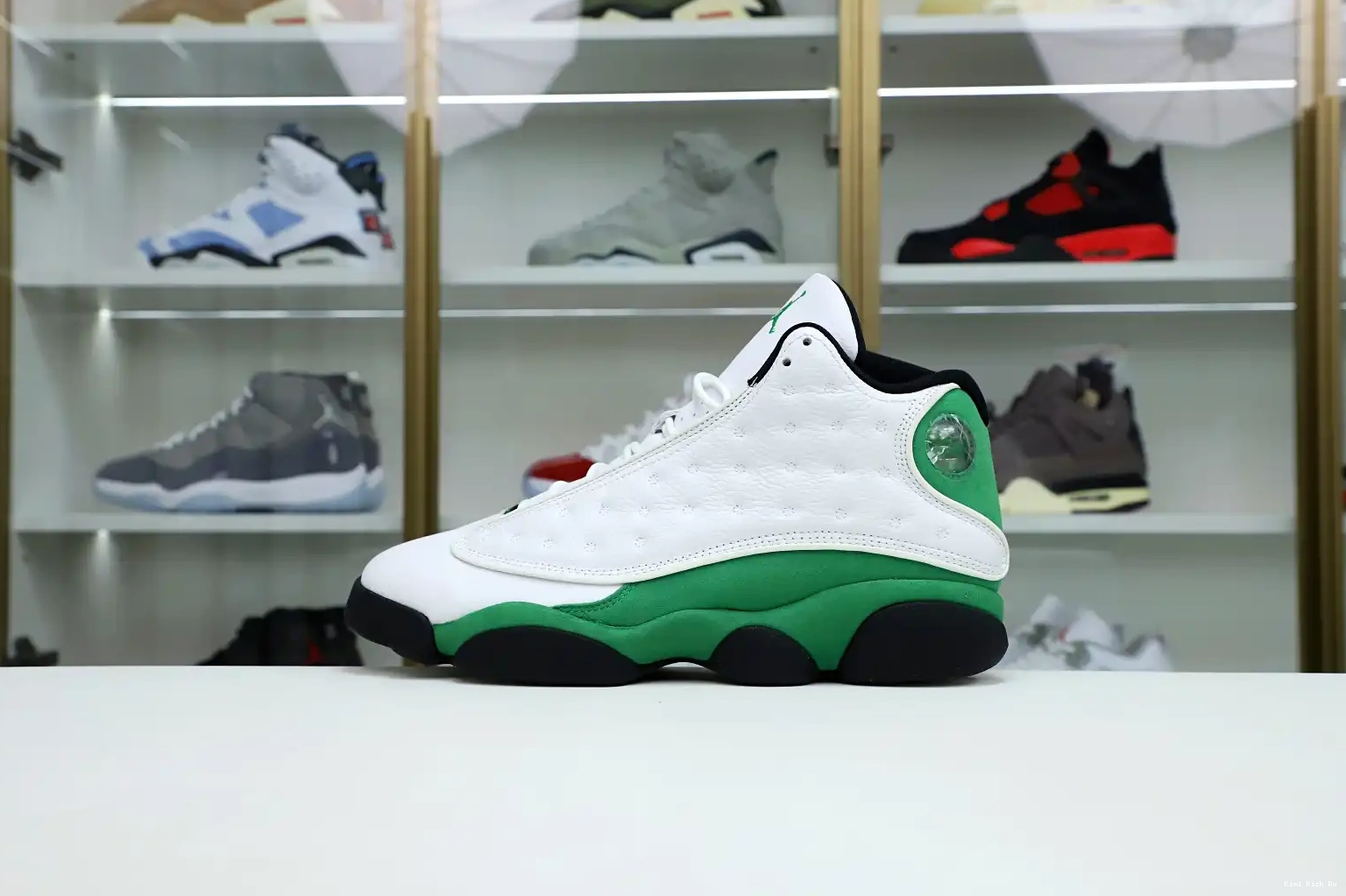 Kimikick JORDAN “LUCKY 13 GREEN” DB6537-113 AIR 0717